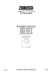 Electrolux Zanussi ZWD 1270 W Instruction Booklet