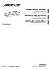 Fujitsu Airstage ARUL4TLAV1 Installation Manual
