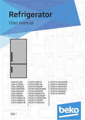 Beko RCNT375E20DZW User Manual