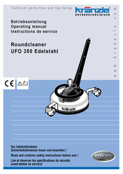 Kranzle UFO 350 Operating Manual