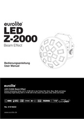 EuroLite LED Z-2000 User Manual