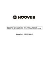 Hoover HHIP680X Installation And User Manual