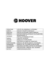 Hoover HCV61/2C Installation And User Manual