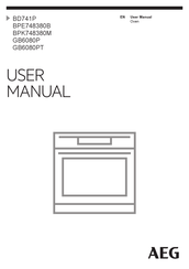 AEG BD741P User Manual