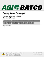 AGI BATCO 2000 Series Original Instructions Manual