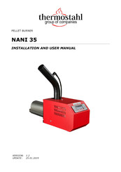 THERMOSTAHL NANI 35 Installation And User Manual