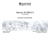 Hayter 379A Owner's Handbook Manual