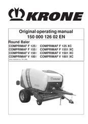 Krone COMPRIMAF V 1801 XC Original Operating Manual