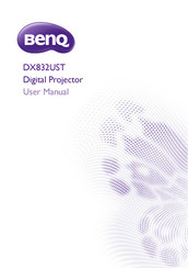 BenQ DX832UST User Manual