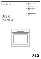 AEG BPB331161M User Manual