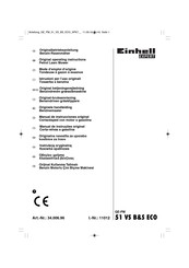 EINHELL Expert 34.006.96 Operating Instructions Manual
