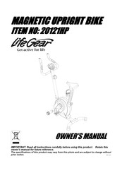 Life Gear 20121HP Owner's Manual