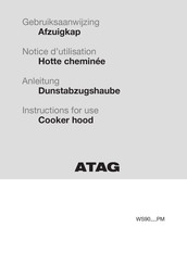Atag WS90 PM Series Instructions For Use Manual