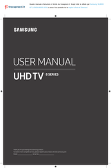Samsung UE75NU8000 Manual