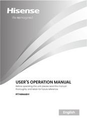 Hisense RT749N4ABVI User's Operation Manual