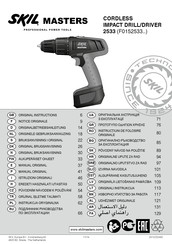 SKIL MASTERS 2533 Instructions Manual