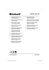 EINHELL GC-PC 1535 I TC Operating Instructions Manual