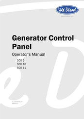 Sole Diesel SCO 5 Operator's Manual