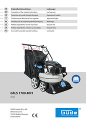 Gude GFLS 1700 4IN1 Instructions Manual