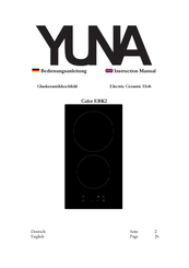 yuna Calor EBK2 Instruction Manual