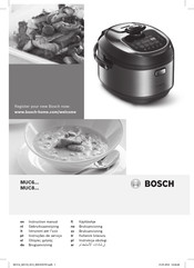 Bosch MUC8 Series Instruction Manual