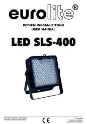 EuroLite LED SLS-400 User Manual
