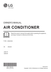 LG LW6023R Owner's Manual