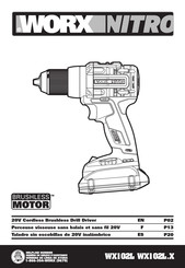 Worx Nitro WX102L Manual