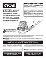 Ryobi RY08420B Operator's Manual