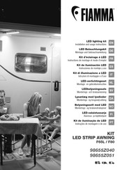 Fiamma KIT SIDE F80 Installation And Usage Instructions