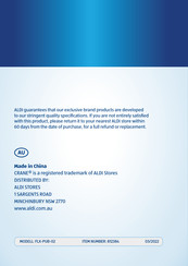 Crane FLX-PUB-02 User Manual