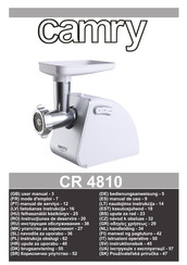 camry CR 4810 User Manual