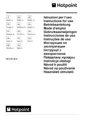 Hotpoint UIF 9.3F LB X Instructions For Use Manual