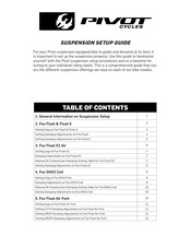 PIVOT cycles Float X Setup Manual
