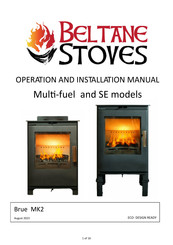 Beltane Stoves Brue MK2 Operation And Installation Manual