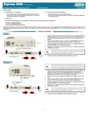 ADTRAN Express 3000 Configuration And Troubleshooting Manual