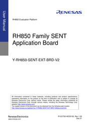 Renesas RH850 Series User Manual