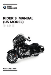 BMW R 18 B 2021 Rider's Manual