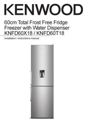 Kenwood KNFD60T18 Installation Instructions Manual