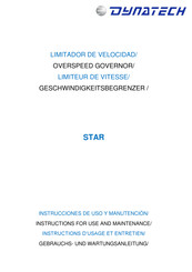 Dynatech STAR Instructions For Use And Maintenance Manual