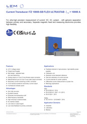 LEM ITZ 10000-SB FLEX ULTRASTAB Manual
