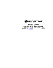 Vollrath STOELTING SF144 Service Manual