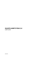 Suunto AMBIT3 PEAK 2.4 User Manual