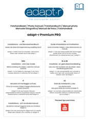adapt-r Premium PRO Installation And User Manual