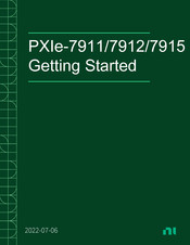 National Instruments PXIe-7915 Getting Started