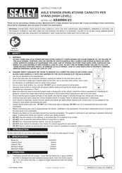 Sealey AS4000H.V3 Instructions