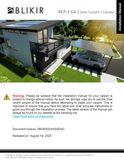 BLIKIR RCP-2 G4 Installation Manual