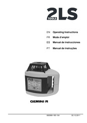 2LS Tools GEMINI R Operating Instructions Manual