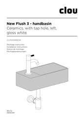 Clou New Flush 3 CL/03.03432.01 Installation Instructions Manual