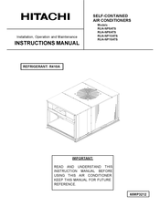 Hitachi RUA-NP5ATS Instruction Manual